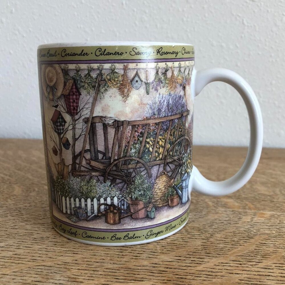 Lang & Wise "The Herb Wagon" Mug (1997)